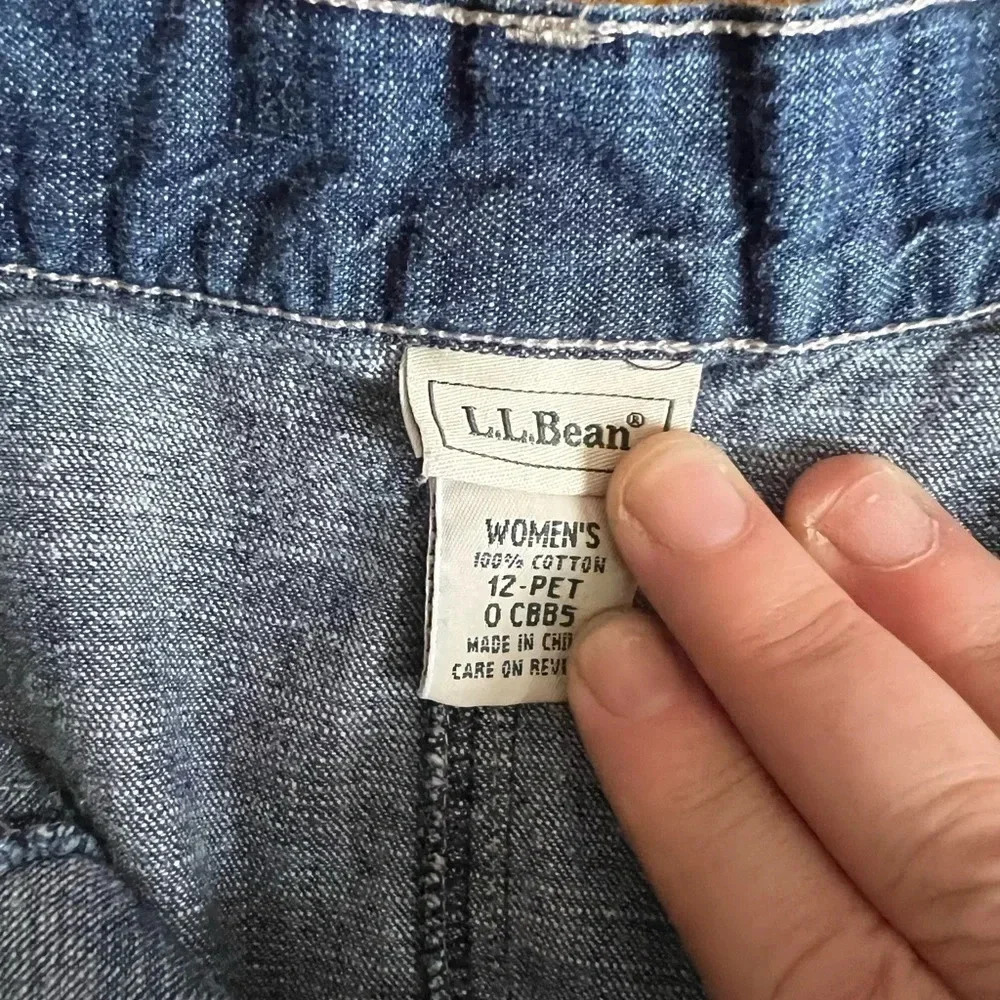 L.L. Beam Jean skirt - Picture 4 of 4